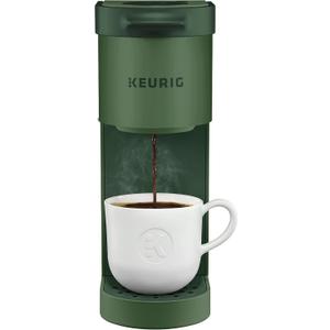 Keurig K-Mini Single Serve K-Cup Pod Coffee Maker, Featuring An Ultra-sleek Design, Evergreen