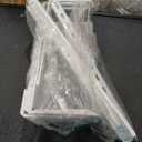 Over the Door Pantry Organizer, 8-Tier Over the Door Organizer with Adjustable Basket, Pantry Door Organization for Pantry Kitchen Storage Room Spice Rack, White