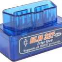 OBD2 Scanner Bluetooth,Car Accessories,ODB2 Scanner,Car Code Reader,Obd2 Scanner Diagnostic Tool,Car Diagnostic Scan Tool,Engine Check Light Code Reader,Compatible with Android Symbian Windows