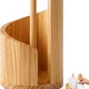 Wooden Paper Towel Holder, for countertop Decoration, Holds Mega Roll., 30 cm × 21 cm