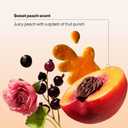 Suave Kids 3-in-1 Tear Free, Body Wash, Shampoo and Conditioners, Dermartologist Tested, Peach Pal, 28 Oz Pack of 4