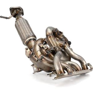 High Flow Front Catalytic Converter with Integrated Exhaust Manifold Kit Direct-Fit Mazda CX-5 CX5 2013 2014 2015 2.0L Replace PE06-20-50XA PE052050X(EPA Compliant)