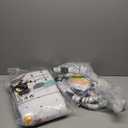 Baby Gym Play Mat, 8-in-1 Tummy Time Mat & Activity Gym, Washable Ball Pit, Infant Play Mat with Detachable Toys for Sensory Exploration and Motor Skill Development (Black White)