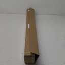 Tension Shower Curtain, Spring Shower Tension Curtain Rod, Closet Rod, for Windows or Shower, Rust Resistant Easy to Install, Umimile (Brown, 51-86)