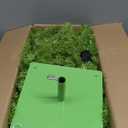 Liliful 5 ft Whimsical Christmas Tree Lime Green Artificial Bendable Xmas Tree with 70 LED Colorful Lights and Balls Flexible Branches Fake Pine Decor with Metal Base