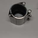 Pipe Repair clamp,Leak Sealer,Emergency Pipe Repair Kit for Plastic and Metal Pipes (56mm-59mm/2 inch)