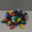 C9 Bulb Christmas String Lights - 50 LED 39Ft Vintage Multicolor String Lights with Timing Function, Extendable, 8 Modes Lighting for Outside Eave Roofline Garland Christmas Tree Decorations