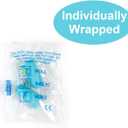Quality Foam Earplugs - 200 Pairs Bulk Pack - Ideal Ear Plugs for Sleeping, Noise Cancelling, Snoring, Travel, Shooting, Study, Work, Construction, and Safety Hearing Protection - 32 dB NRR - Blue