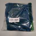 Blooming Jelly Women High Waisted Bikini Sets Tummy Control Swimsuits Color Block Two Piece Drawstring Bathing Suit (Medium,  Blue Green Mesh)