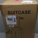 iubest Scooter Luggage Carry On Scooter Suitcase for Kids Age 4-15, Detachable & Foldable 4 in 1 Kids Suitcase, Multifunctional Ride On Travel Trolley Scooter Combo-Black