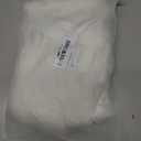 YFANG Women's Sexy Ruffle Hem Halter Deep V Neck Ruched Sleeveless Mesh Bodycon Cocktail Party Maxi Dress (White, M)