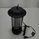 Buzbug LED Bug Zapper Indoor Outdoor, 10 Years Lifespan, 6.5ft Power Cord, IPX4 Waterproof, High-Voltage, Mosquito Zapper, Fly Trap Mosquito Trap, Fly Killer Fly Zapper -MO008C (New Black)