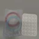 Anteel Silicone Grip Secure Mirror Shower Phone Holder for iPhone 16/15/14/13/12, Magnetic Suction Phone Mount for MagSafe Case, Hands-Free Selfie/Video for TikTok Creator/Influencer (White)