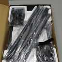 PERLESMITH Universal Speaker Stands for Surround Sound -Height Adjustable Extend 33.3to 45.1, Floor Speaker Stand for Satellite & Studio & Bookshelf Speakers up to 11LBS,1 Pair Black, PSSS2