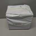 PATIKIL 4.9" Clear Cloche Glass Dome, Glass Bell Jar Globe Display Case Tabletop Centerpiece with Black Wooden Base for Succulents Christmas Decor