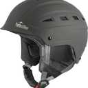 Ski Helmet, Snowboard Helmet, Snow Sports Helmet, Audio Compatible for Men Women and Youth (M (21.75"-23.25"), Matte Gray)