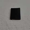 RUNBOX Wallet for Men Slim Rfid Leather 2 ID Window With Gift Box (Carbon Black-15 slots)