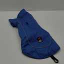 Tuff Pupper Insulated Winter Dog Coat | Waterproof Against Snow & Rain | Premium Padded Cold Weather Jacket | Reflective for Safety | Zipper Opening for Harness | Adjustable Sizing (Blue/M)