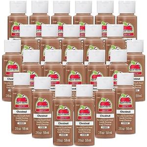Apple Barrel Acrylic Paint in Assorted Colors (2 oz), 21391EB, Chestnut (Pack of 20)