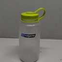 Nalgene Sustain Tritan BPA-Free Water Bottle Made with Material Derived From 50% Plastic Waste (using ISCC certified mass balance), 32 OZ, Wide Mouth (Clear)