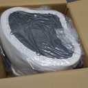 Casting Boat Seat, Pro Casting Deck Seat for Fishing Jon Bass Boat, Marine-Grade Vinyl Exterior Universal Casting Seat Boat Butt Chair, 15W x 11D x 6H, 2-Pack, White