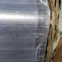 12 PCS 3'x 3.2' Clear Polycarbonate Roofing Sheet, Splicable Corrugated Plastic UV Resistant Greenhouse Shed Canopy, Transparent Insulation Day Lighting Panels, Easy Cut Covering Panel for Outdoor