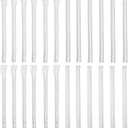 MOUYAT 6 Pairs 14 Inch Drawer Rails with Mounting Screws,Bottom Mount Drawer Slide, Replace Drawer Track Hardware, Fits Bottom/Side-Mounted Drawer, White