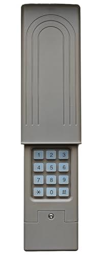 Keyless Entry KLIK2U, Compatible with Chamberlain LiftMaster Craftsman Genie Security +2.0 and More, Universal Garage Door Opener Keypad (Nardo Grey)