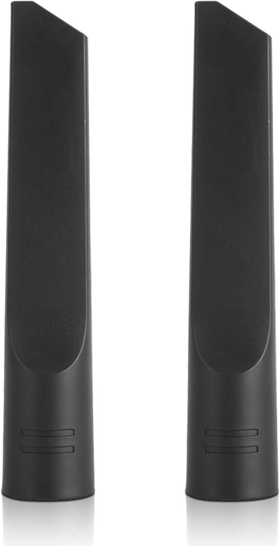 2PCS Vacuum Cleaner Nozzle Crevice Attachment, Universal 35mm Home Vacuum Cleaner Accessories Flat Seam Nozzle Head Replacement Parts