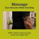 TRIGGERPOINT Mountable Massage Ball Pro Wall-Mounted Recovery Tool with Single & Peanut-Style Attachments, Multi-Density EVA Foam, Hands-Free Relief for Sore Muscles at Home, Gym, or Travel
