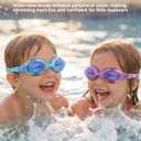 2 x Aegend Swim Goggles for Kids 3-8 - Anti-Fog Anti-Leaking Comfort Fit Toddler Goggles for Swimming
