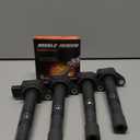 UF311 Ignition Coil & 9807B-561BW Double Iridium Spark Plug For Honda 03-07 Accord,02-11 Civic,02-09 CR-V,03-11 Element,04-05 S2000/06-11 Acura CSX,02-06 Acura RSX Replaces#C1382 UF583 5C1382