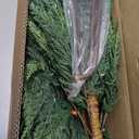 Decoway 6 FT Artificial Christmas Tree, Unlit Xmas Tree with 641 Green PE Tips for Indoor Outdoor Decorations Holiday Decor