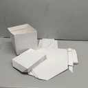 Elephant-package 12Pack White 6Inch Gift Boxes with Lids, Squared Boxes with Lids Perfect for Weddings, Birthday Party Favor, Engagements, Graduations, Holidays, Christmas Xmas, New Year.