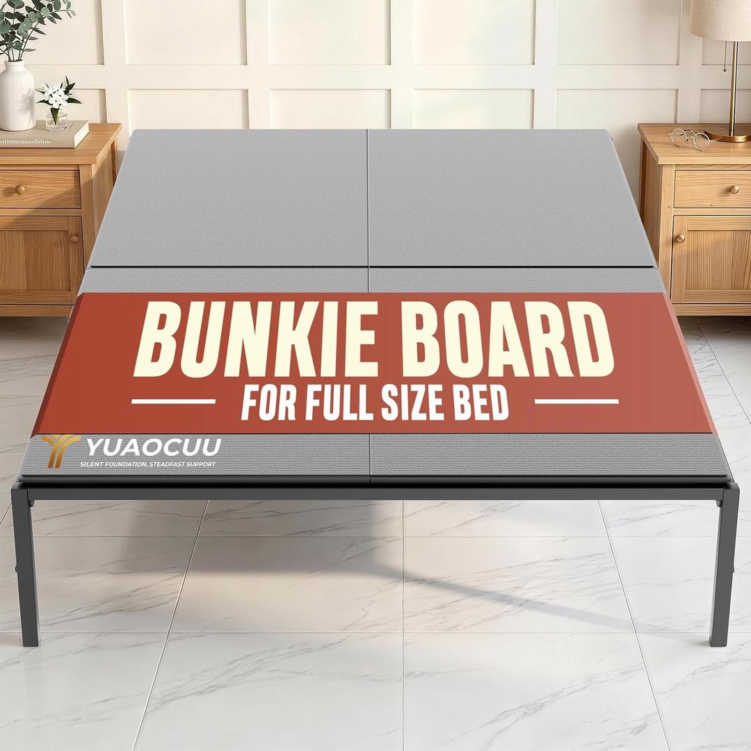 Bunkie Board Full Size 54x75" 10mm Mattress Support - Heavy Duty Anti-Sag