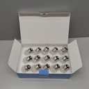 G40 1.5W Low Wattage Led Bulb Equivalent 15 Watt Light Bulbs Standard E26 Base CRI90+ Non-Dimmable for Home Lighting Decorative 150-Lumen 15-Pack (Frosted, 1.5W=15W Soft Warm White 2700K)