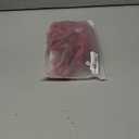 Lilosy Sexy Stocking Rhinestones Heart Garter Underwire Floral Mesh lace Sheer Babydoll Lingerie Teddy Bodysuit Skirt Set (3X-Large, Burgundy Red)