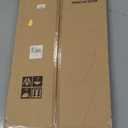 Wood Slat Wall Panels, 2 Pack Acoustic Panels 46.46" 23.82", 3D Fluted Sound Absorbing Wall Panel for Home & Office Decor, Noise Reducing Interior Wall Treatment (Ash)