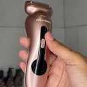Electric Shaver for Women for Legs Bikini Trimmer Electric Razors for Women Underarm Public Hairs Rechargeable Womens Shaver Wet Dry Use Painless Cordless with Detachable Head