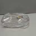 Makeup Perfume Organizer, Bathroom Vanity Tray, Decorative Dresser Tray, Countertop Organizer Tray for Cosmetics, Clear