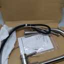 GAGALIFE Kitchen Faucets with Pull Down Sprayer - High Pressure Blade Spray Kitchen Sink Faucet, Brushed Nickel High Arc Single Handle Stainless Steel Classic Pull Out Spray Kitchen Faucet 1 or 3 Hole