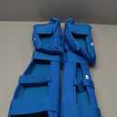 Wesing Karate Shin Instep Guard WKF Karate Shin Pad (X-Large, Blue)