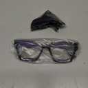 livho Oversized Eyewear Frame for Woman and Men - Rectangle Fashion Glasses for Computer, Chic Preppy Frame (*Coco Tortoise)