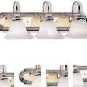 Livex Lighting 1003-52 Belmont 3-Light Bath Light, Polished Brass, 24 x 8.5 x 8.5