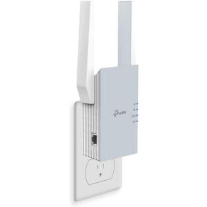TPLink RE515X AX1500 WiFi 6 Range Extender w/Ethernet Port | 1.5G DualBand Wireless Repeater Amplifier | Up to 1800 Sq. Ft., 64 Devices | Internet Signal Booster | APP Setup | EasyMesh Compatible