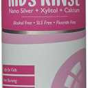 Elementa Essentials Kids Mouthwash | Nano Silver All Natural Fluoride and Alcohol Free Mouthwash for Children. Antimicrobial, Anti-Cavity Mouth Rinse | 20 oz (Bubble Gum)