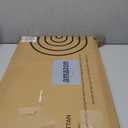 Stone Bath Mat 24"x16" - Diatomaceous Earth Shower Mat, Quick Dry, Anti-Slip, Modern Design with Bonus Non-Slip Pad - Perfect for Home Safety and Style,White,Straight