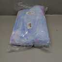 MUGD Soft Blankets Fleece Soft Fuzzy Throw Blanket Kids Warm Throw Blanket for Bed (Baby(40"x50"/ 100x130cm), Blue Purple)