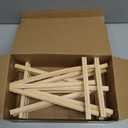 AROIC 9 inch Easel for Painting, 6 Pack Wooden Easel Stand for Sign, Tabletop Easels for Painting Canvases, Small Art Easel Canvas Stand Photo Display Tripod Holder for Kids Adults