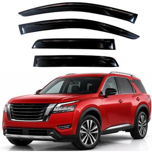 KPY Rain Guards Window Visors for 2022-2026 Nissan Pathfinder